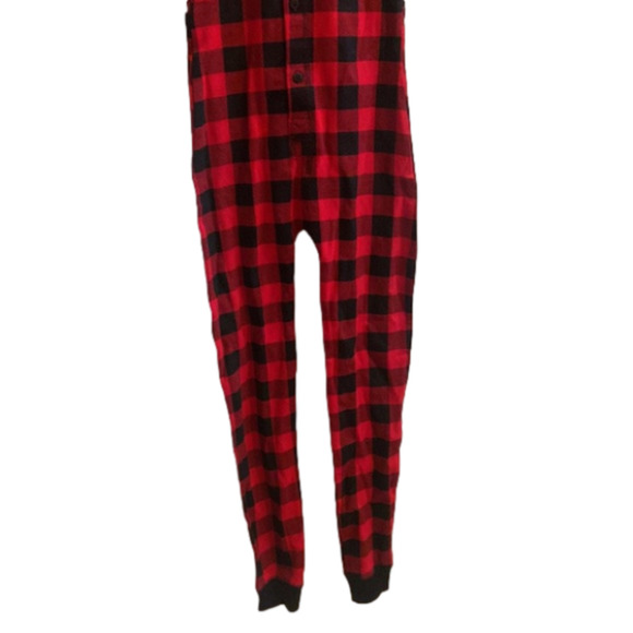 Kids Size 10 Long Johns PJs Pajamas with Trap Door NWT - Picture 4 of 10